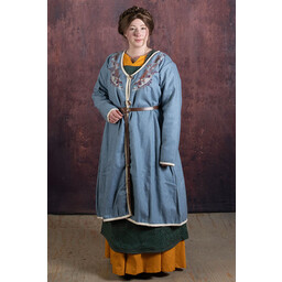 Wikinger Kaftan Skadi, blau - Celtic Webmerchant