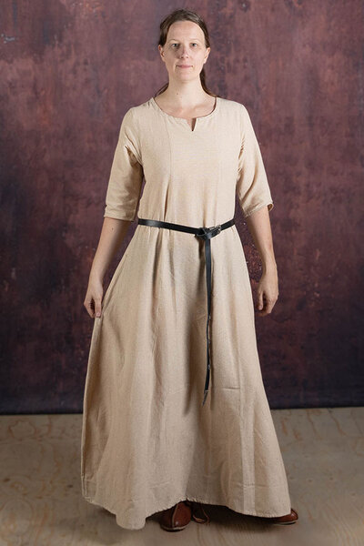 Robe (début) médiévale Brida, naturel - Celtic Webmerchant