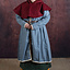 Wikinger Kaftan Skadi, blau - Celtic Webmerchant
