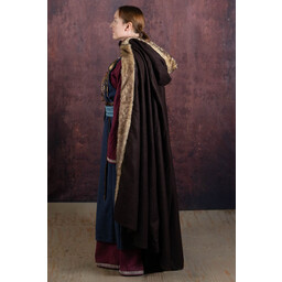 Viking cloak Fjell, brown - Celtic Webmerchant