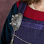 Viking skildpadde broche Birka, grav 860, forsølvede - Celtic Webmerchant