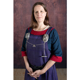 Rusvik lunule petite amulette, argentait - Celtic Webmerchant