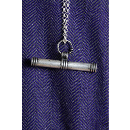 Viking needle case, silvered - Celtic Webmerchant
