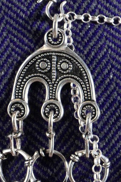 Viking Schmuck Teiler Öland, versilbert - Celtic Webmerchant