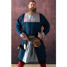 Viking tunika Viborg, niebieski - Celtic Webmerchant