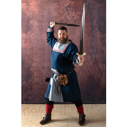 Viking tunika Viborg, niebieski - Celtic Webmerchant