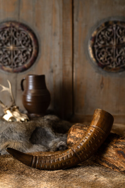 Drinking horn Barbarian - Celtic Webmerchant