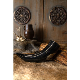 Corne à boire gravée Vegvisir avec relief - Celtic Webmerchant