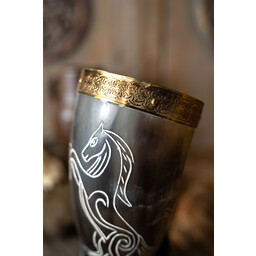 Celtic drinking horn Epona deluxe - Celtic Webmerchant