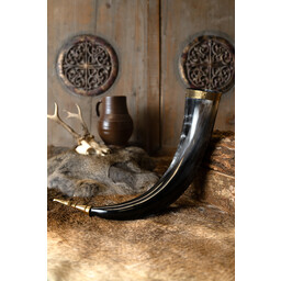 Viking drinking horn with Yggdrasil - Celtic Webmerchant