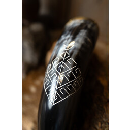 Viking drinking horn with Yggdrasil - Celtic Webmerchant