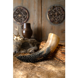 Corno da bere inciso gnomo - Celtic Webmerchant