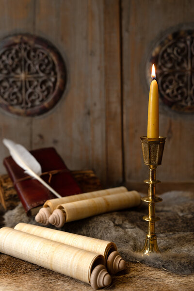 Medieval lysestage - Celtic Webmerchant