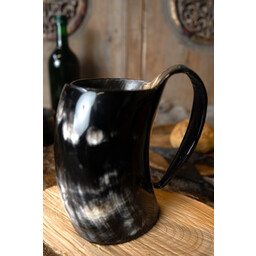 Viking drinkhoorn mok met Thorshamer - Celtic Webmerchant