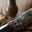 Corno da bere con vegvisir e accessori in ottone - Celtic Webmerchant