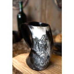 Tazza a corno vichingo Fenrir - Celtic Webmerchant