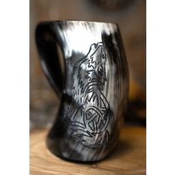 Tazza a corno vichingo Fenrir - Celtic Webmerchant