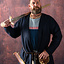 Caftano vichingo Loki (blu) - Celtic Webmerchant