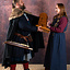 Mantello di pelliccia John, nero - Celtic Webmerchant