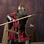 Bestickter Wikinger Kaftan, rotblau - Celtic Webmerchant