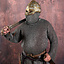 Hauberk, blandet, flade ringe, runde nitter, 6 mm - Celtic Webmerchant