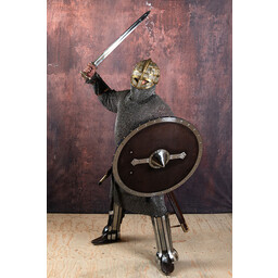Hauberk, blandat, platta ringar, runda nitar, 6 mm - Celtic Webmerchant