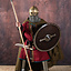Wooden Viking shield Hvitserk - Celtic Webmerchant