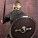 Windlass Steelcrafts Holz Viking shield Hvitserk Ragnarsson - Celtic Webmerchant