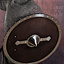 Holz Viking shield Hvitserk Ragnarsson - Celtic Webmerchant