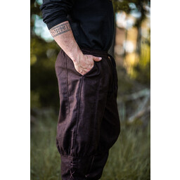 Pantaloni vichinghi Jorvik, marrone - Celtic Webmerchant