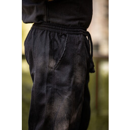 Pantaloni vichinghi Jorvik, neri - Celtic Webmerchant