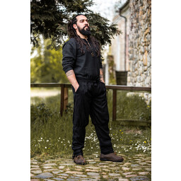 Pantaloni vichinghi Jorvik, neri - Celtic Webmerchant