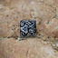 Viking Gürtelbeschlag Knoten Borre Stil, Silber - Celtic Webmerchant