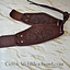 Paar Viking Handgelenkschützer, braun - Celtic Webmerchant