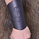 Par vikingearmbeskyttere (lange), sorte - Celtic Webmerchant
