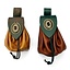 Middeleeuwse geldbeurs, groot, donkerbruin - Celtic Webmerchant
