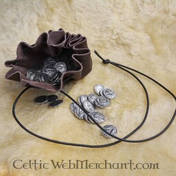 Geldbuidel, bruin - Celtic Webmerchant