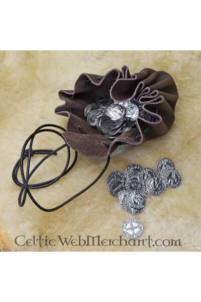 Geldbuidel, bruin - Celtic Webmerchant