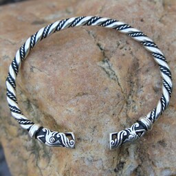 Brazalete vikingo Gotland, color latón - Celtic Webmerchant