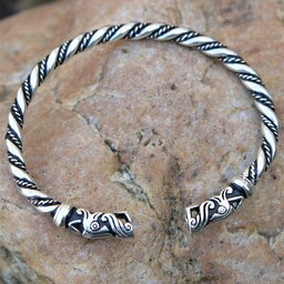 Brazalete vikingo Gotland, color latón - Celtic Webmerchant