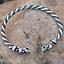 Brazalete vikingo Gotland, color latón - Celtic Webmerchant