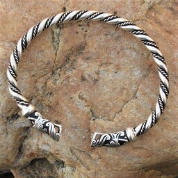 Brazalete vikingo Gotland, color latón - Celtic Webmerchant