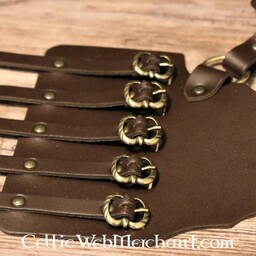 Rapier baldric, 16th-17th century, black - Celtic Webmerchant