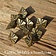 Middeleeuws riembeslag set van 5 stuks (1500-1600), verzilverd brons - Celtic Webmerchant
