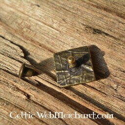 Medieval Gürtelbeschläge Satz von 5 Stück (1500-1600), Versilbertes Bronze - Celtic Webmerchant