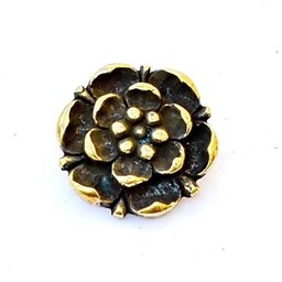 Garnitures de ceinture Tudor rose (ensemble de 5 pièces), bronze - Celtic Webmerchant