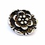 Garnitures de ceinture Tudor rose (ensemble de 5 pièces), bronze - Celtic Webmerchant
