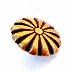 Garnitures de ceinture médaillon médiéval (ensemble de 5 pièces), laiton argenté - Celtic Webmerchant