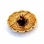 Garnitures de ceinture médaillon médiéval (ensemble de 5 pièces), laiton argenté - Celtic Webmerchant