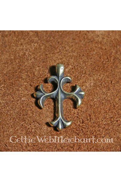 Pendentif croix du 15e siècle, bronze - Celtic Webmerchant